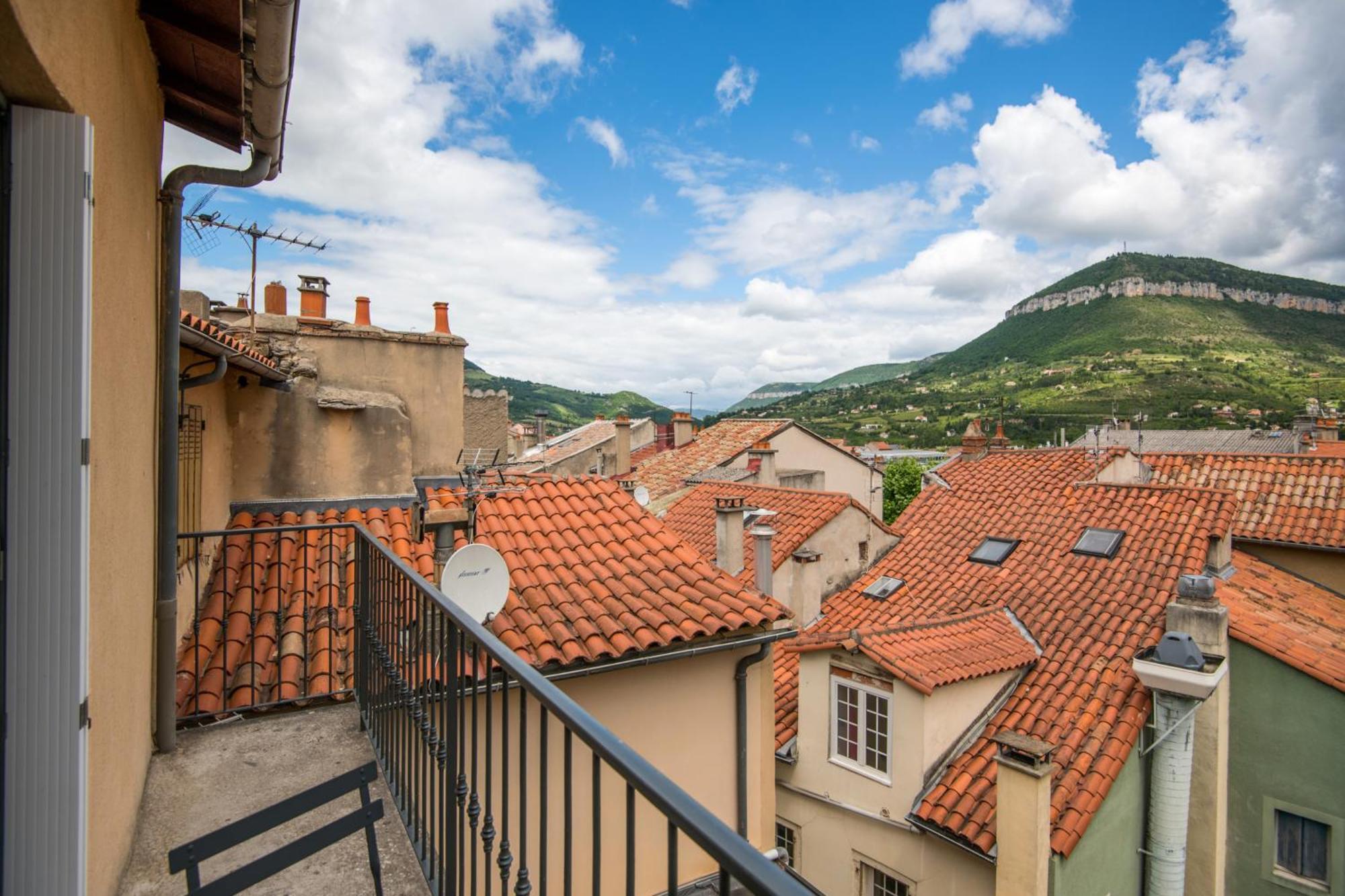 Panoramique Balcon Wifi Centre-Ville Millau Exterior photo